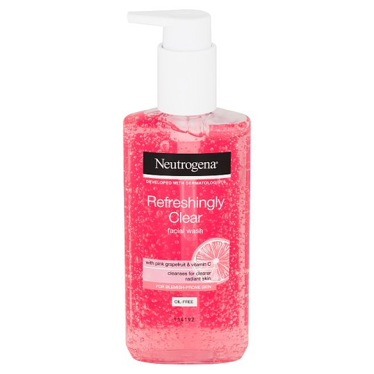 neutrogena face wash asda