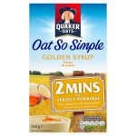 Quaker Oat So Simple Golden Syrup Porridge 10 X 36G