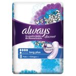 Always Discreet Moderate Long Plus Wings Pads 8 pack