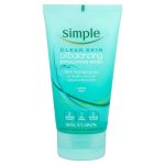 Simple Clear Skin Balancing Exfoliating Wash 150Ml