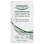 Simple Regeneration Age Resisting Day Cream SPF 15 50ml
