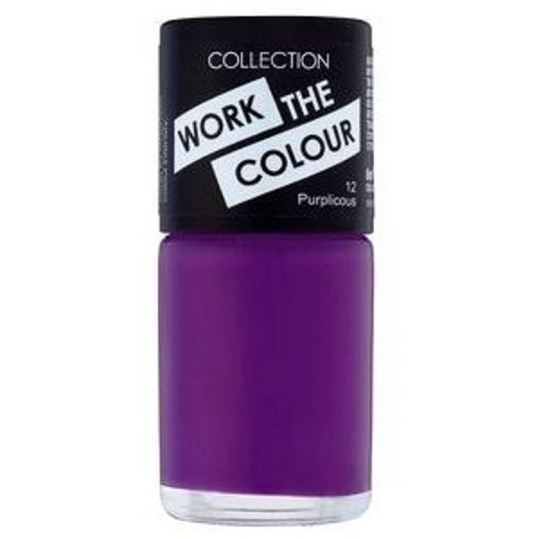 Collection Work the Colour Nail Polish - 12 Purplicious