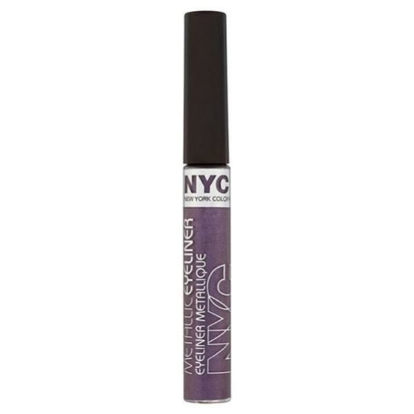 NYC Metallic Liquid Eyeliner 7ml-Serpentine Purple 862