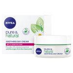 Nivea Pure & Natural Soothing Day Cream Dry to Sensitive 50ml