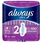 Always Ultra Long Plus Wings Sanitary Pads 12pck