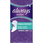 Always Dailies Fresh & Protect Normal 32 Pantyliners