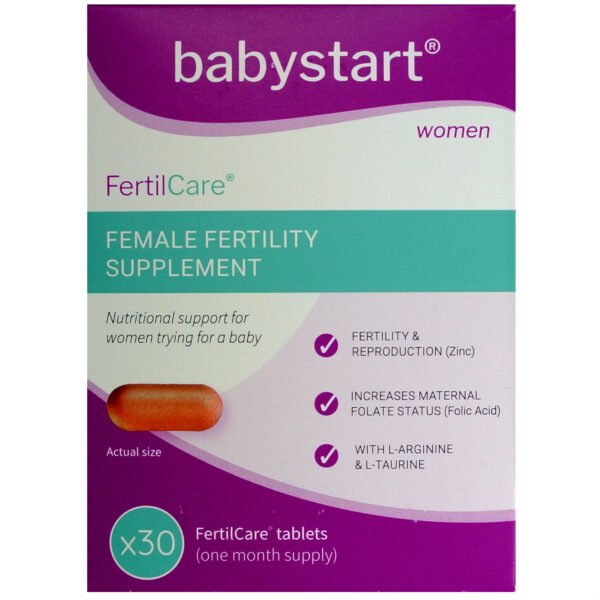 Babystart FertilCare Female Fertility Supplement 30 Tablets