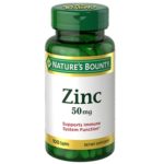 Nature's Bounty Zinc 50mg 100 Caplets