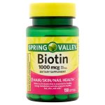 Spring Valley Biotin Softgels 1000 mcg 150 Softgels
