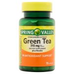 Spring Valley Green Tea Extract Capsules, 315 mg, 70 Ct