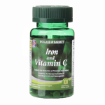 Holland & Barrett Iron + C 100 Tablets