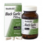 HealthAid Black Garlic - 30 x 750mg Vegicaps