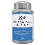 Boots Omega 3 Fish Oil 1000mg Food Supplement 180 Capsules