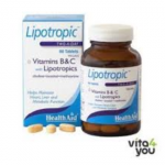 HealthAid Lipotropic - Vitamin B & C - 60 Vegan Tablets