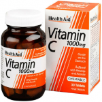 HealthAid Vitamin C 1000mg - Rosehip & Acerola - 30 Chewable Tablets