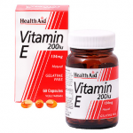 HealthAid Vitamin E 200iu - Natural - 60 x 134mg Capsules