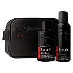 Fcuk Men's Sport Wash Bag Gift Set