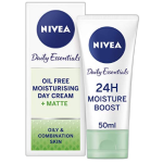 NIVEA Oil Free Face Cream Moisturiser for Oily & Combination Skin, 50ml