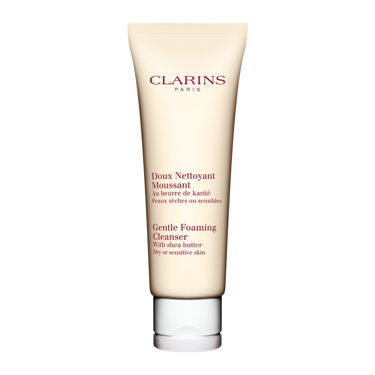 Clarins Gentle Foaming Cleanser for Dry/Sensitive Skin Types 125ml - Image 1