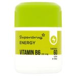Superdrug Vitamin B6 50mg Tablets X 60
