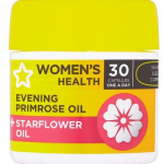 Superdrug Evening Primrose Oil & Starflower Oil Capsules x30