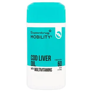 Superdrug Cod Liver Oil With Multivitamins Capsules X 60
