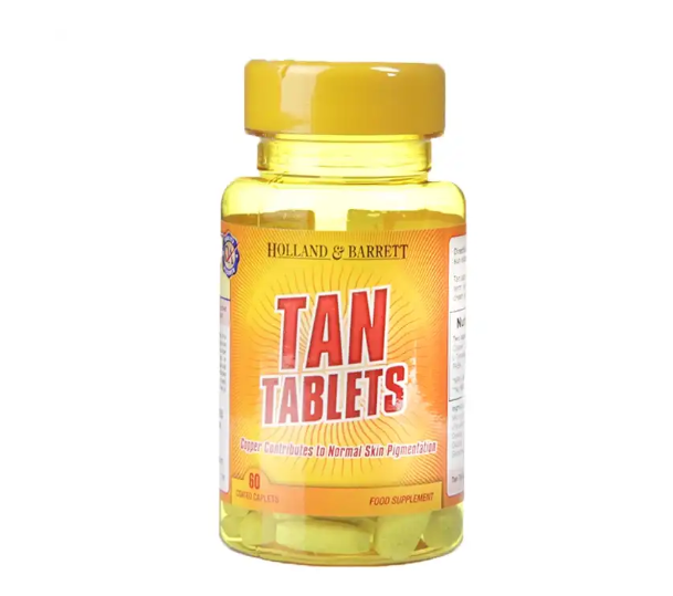 Untitled Holland & Barrett Tan 60 Tablets - Image 1