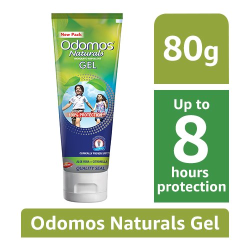 Dabur Odomos Naturals Mosquito Repellent Gel 80g