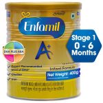 Enfamil A+ Stage 1 Infant Formula (0 to 6 Months) 400gm