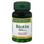 Nature's Bounty Biotin 1000mcg 100 Tablets
