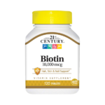 21st Century Biotin 10,000mcg 120 Tablets