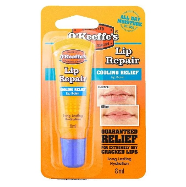 O'Keeffe's Lip Repair Tube Cooling Relief