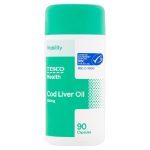 Tesco Health Cod Liver Oil 500Mg 90 Capsule