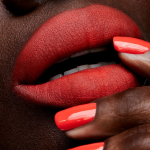 MAC Powder Kiss Lipstick-Style Shocked!-Clean red orange - Image 4