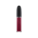 MAC Retro Matte Liquid Lipcolour Metallics-Crowned-Blackened purple (metallic) - Image 2