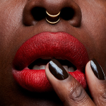 MAC Matte Lipstick-Lady Danger-Vivid bright coral-red - Image 2