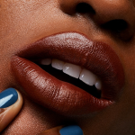 Matte Lipstick-Consensual-Deep brown w. gold undertones - Image 2