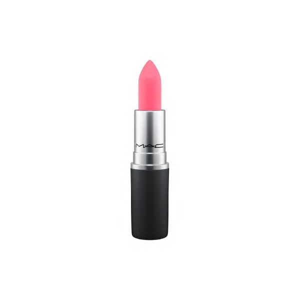 MAC Powder Kiss Lipstick-Sexy, But Sweet-Bright yellow pink