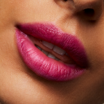 MAC Powder Kiss Lipstick-Velvet Punch-Bright cool fuschia - Image 4