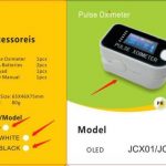 Dual Color OLED Display Fingertip Pulse Oximeter