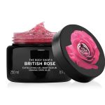 The Body Shop British Rose Exfoliating Gel Body Scrub 250 ml in bd