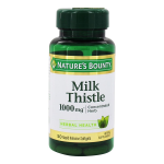 Nature's Bounty Milk Thistle 100mg 50 Softgels