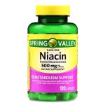 Spring Valley Niacin 500mg 120 Capsules