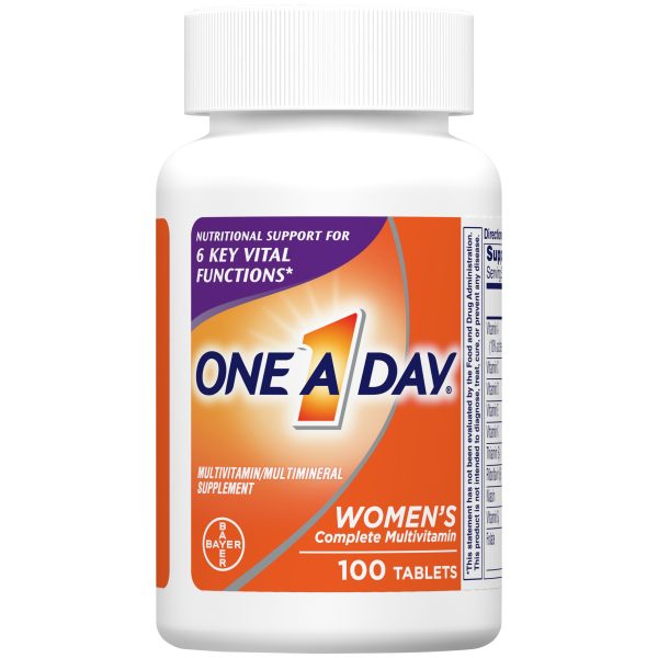 One A Day Women's Multivitamins for Women 100 Tablets