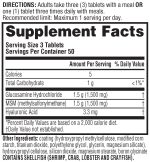Schiff Glucosamine Plus MSM and Hyaluronic Acid 1500mg 150 Tablets - Image 5