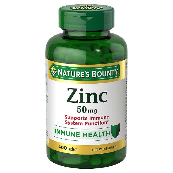 Nature's Bounty Zinc 50mg 400 Caplets