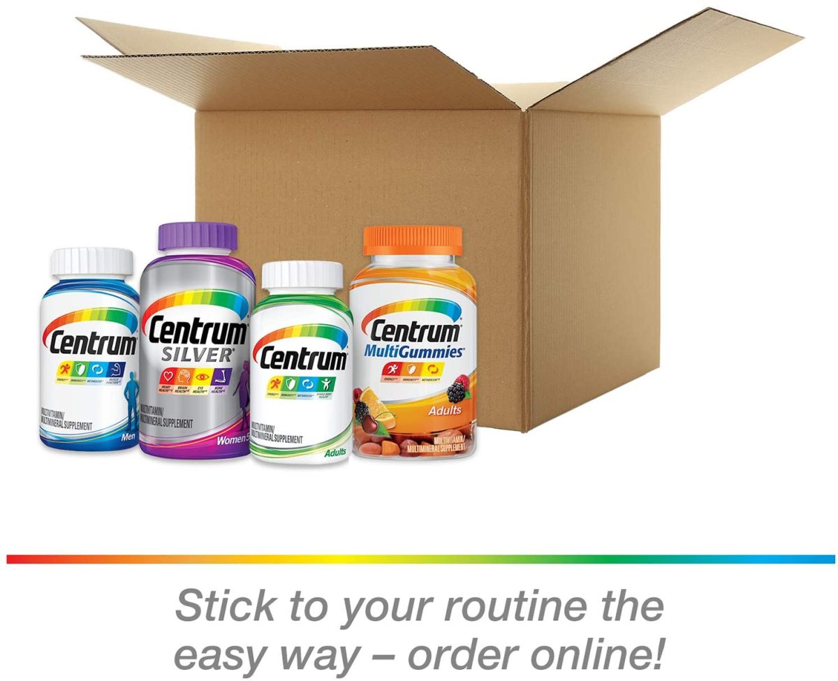 Centrum Adult Multivitamin/Multimineral Supplement 200 Tablets - Image 3