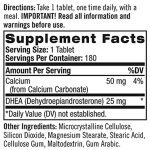 Natrol DHEA 25mg 180 Tablets - Image 3