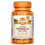Sundown Naturals® Vitamin D3 25mcg (1000 IU) 120 Tablets