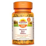 Sundown Naturals Vitamin B12 1,000mcg 120 Tablets